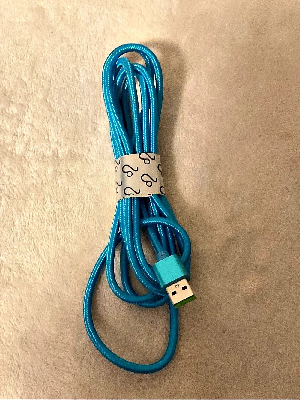 Blue USB Cable